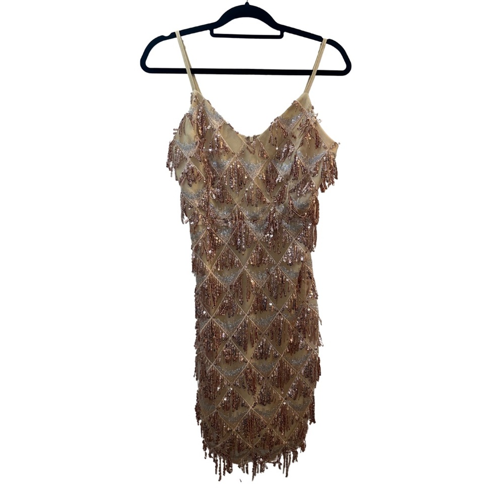 Roaring 20s Sparkle Flapper Dress
